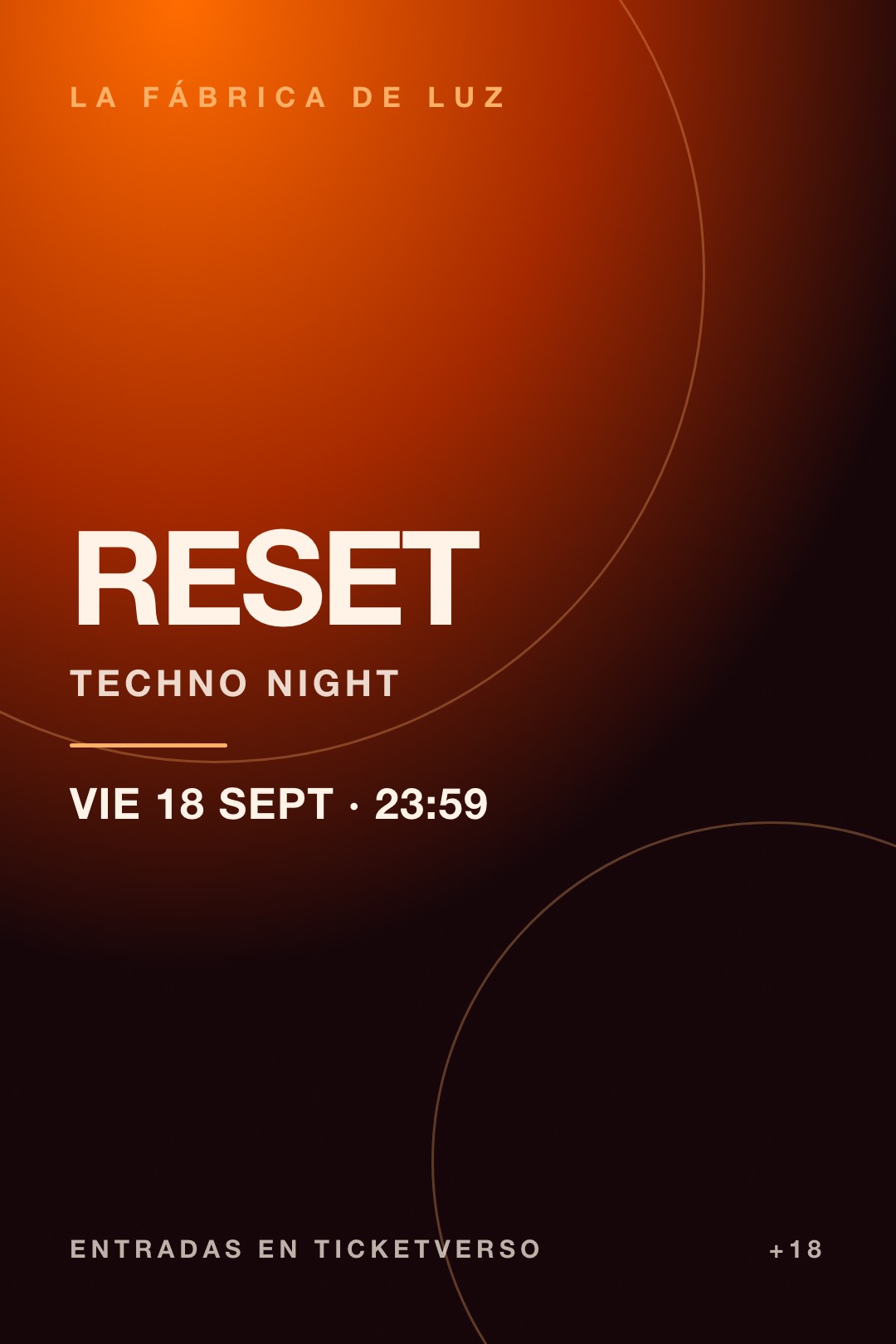 RESET · Techno Night
