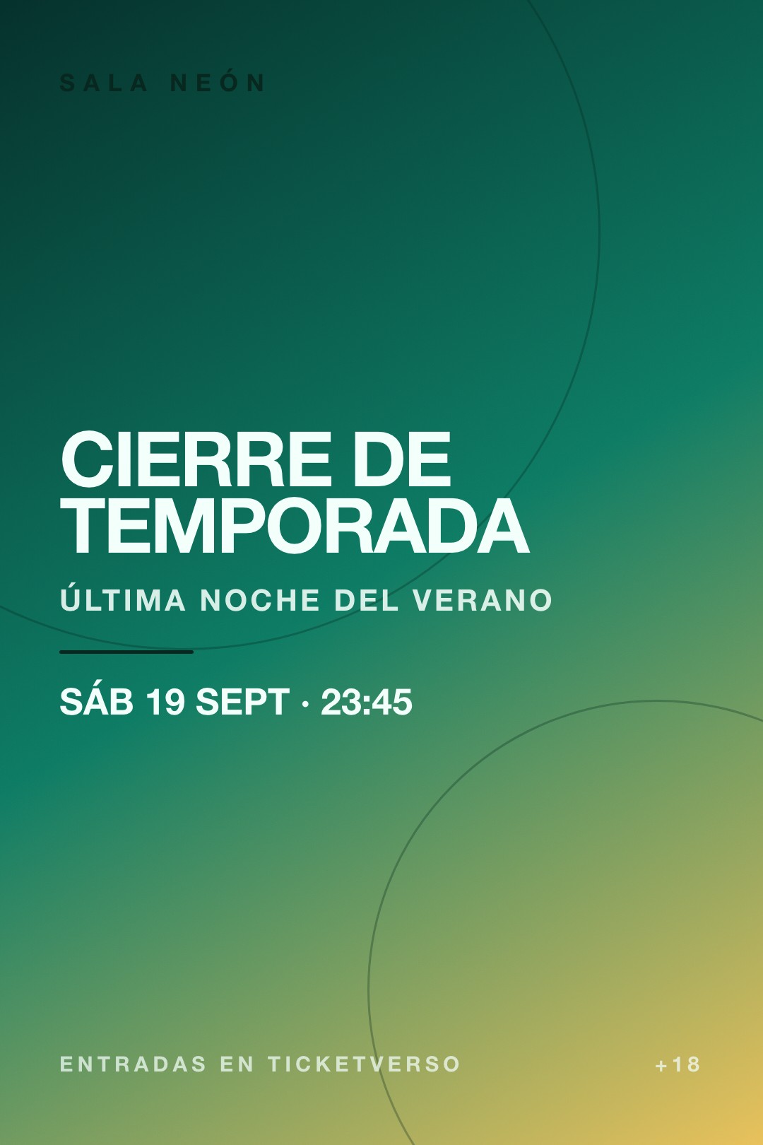 Cierre de Temporada