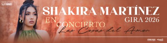 Cartel de SHAKIRA MARTINEZ EN SEVILLA SALA SUPRA MUSIC HALL