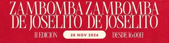 Cartel de LA ZAMBOMBA DE JOSELITO / II EDICIÓN